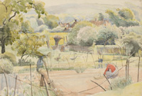 Digging for victory - allotments at Holly Place, Shoreham